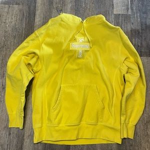 Supreme Cross Box logo hoodie